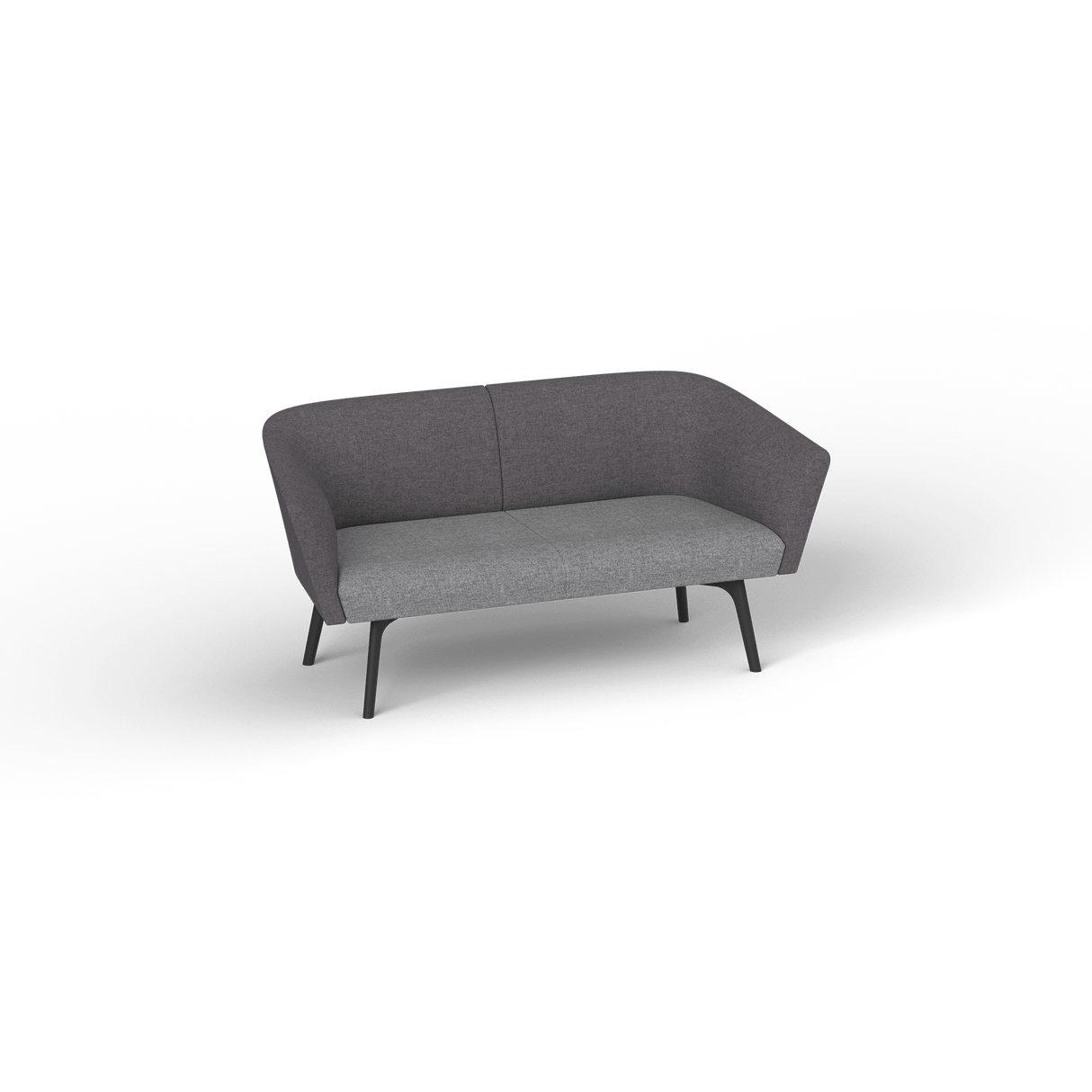 OL Willow Fabric Upholstered Reception Area Sofa with Arms