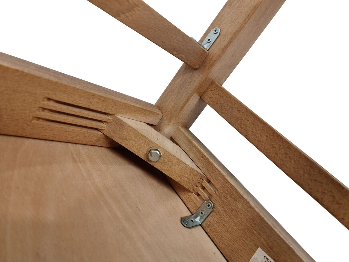 FL Florence Timber Frame Vinyl Seat Hospitality Bar Stool