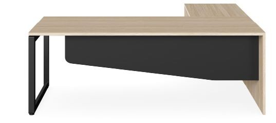 DD Forum Lite Executive Desk with Return