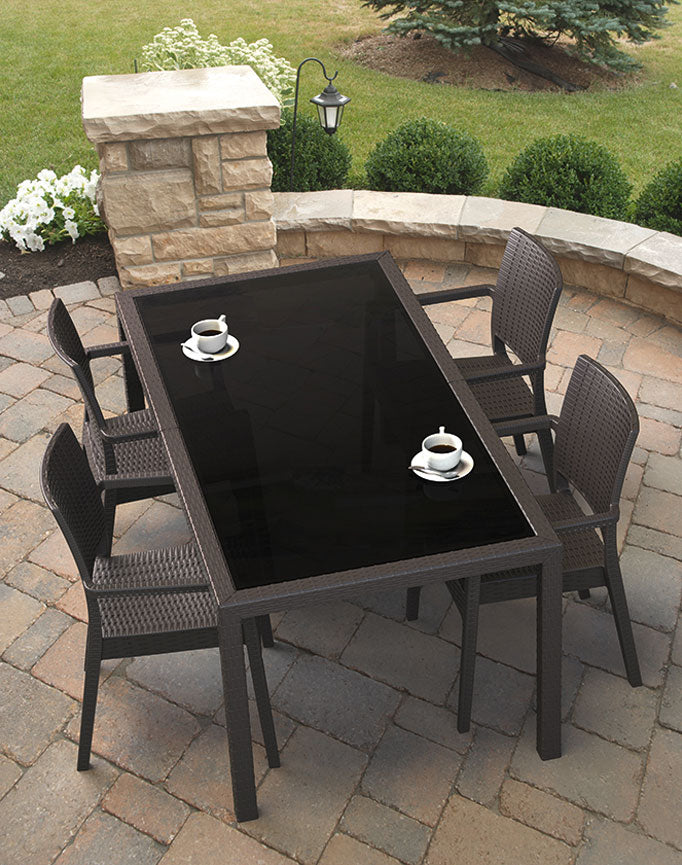 FL Ibiza Hospitality Outdoor Stackable Armchair