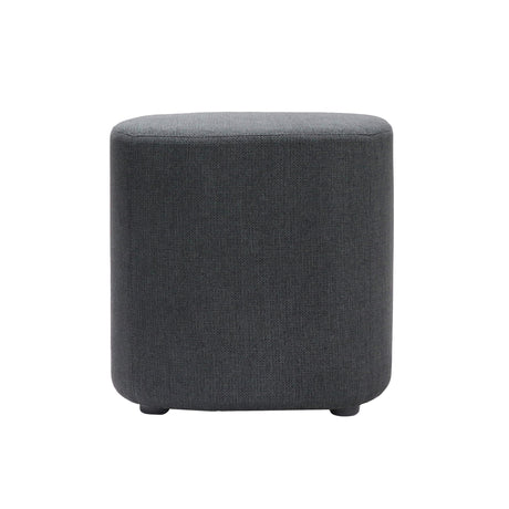 RL Kali Fabric Upholstered Square Ottoman