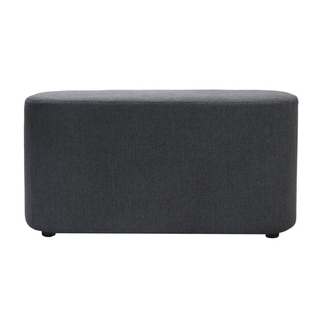 RL Kali Fabric Upholstered Rectangular Ottoman