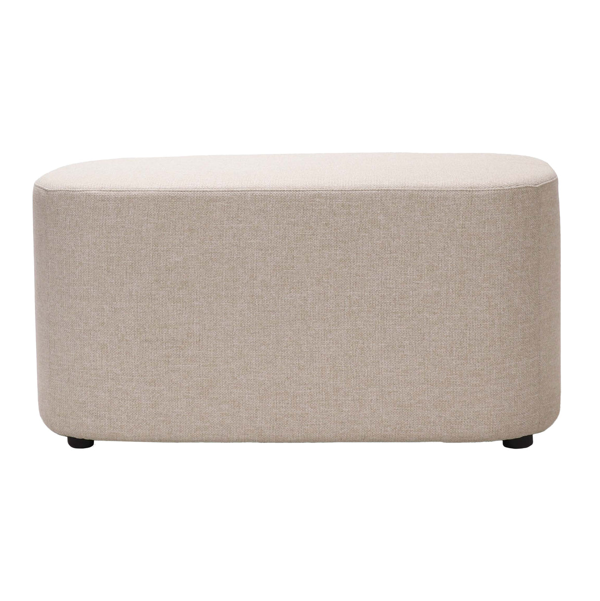 RL Kali Fabric Upholstered Rectangular Ottoman