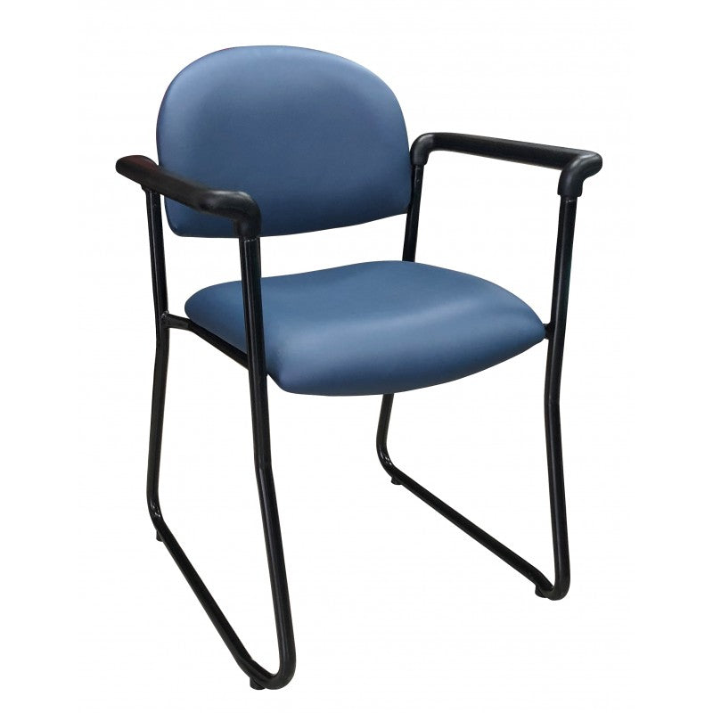 MA Lazer 50 Sled Base Straight Arm Visitor Chair