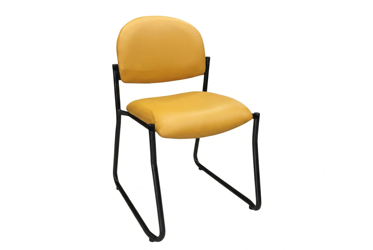 MA Lazer 50 Fabric or Vinyl Upholstered Sled Base Visitor Chair