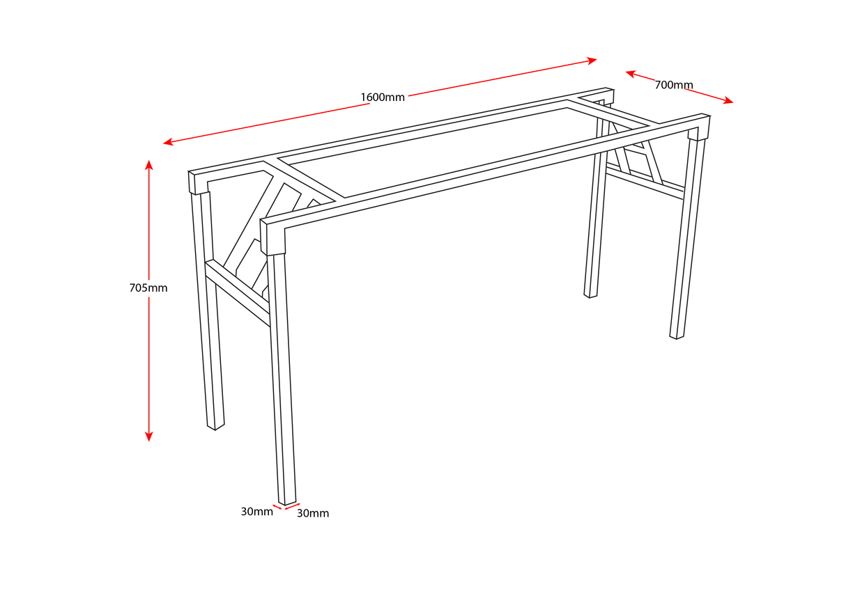 RL Folding Table Frame