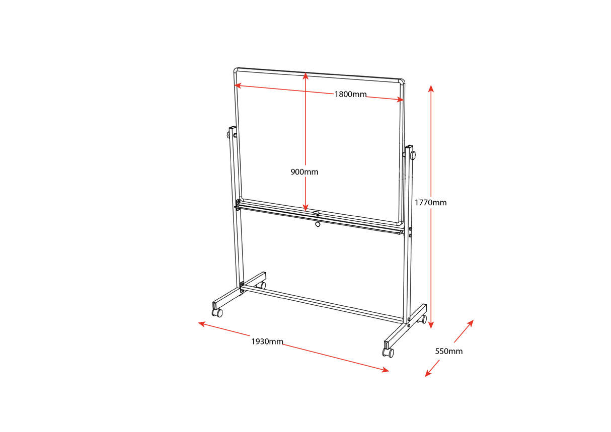 RL Standard Mobile Whiteboard
