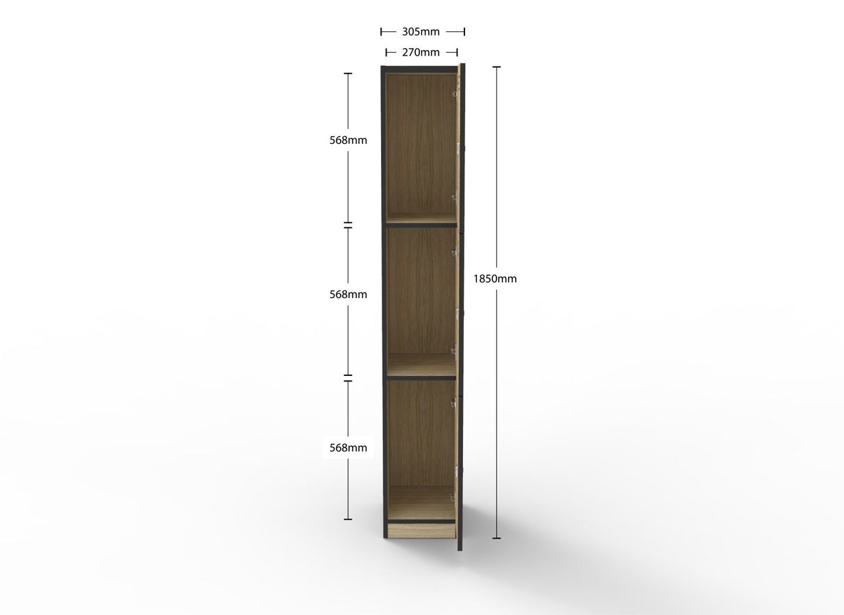 RL 3 Door Melamine Locker