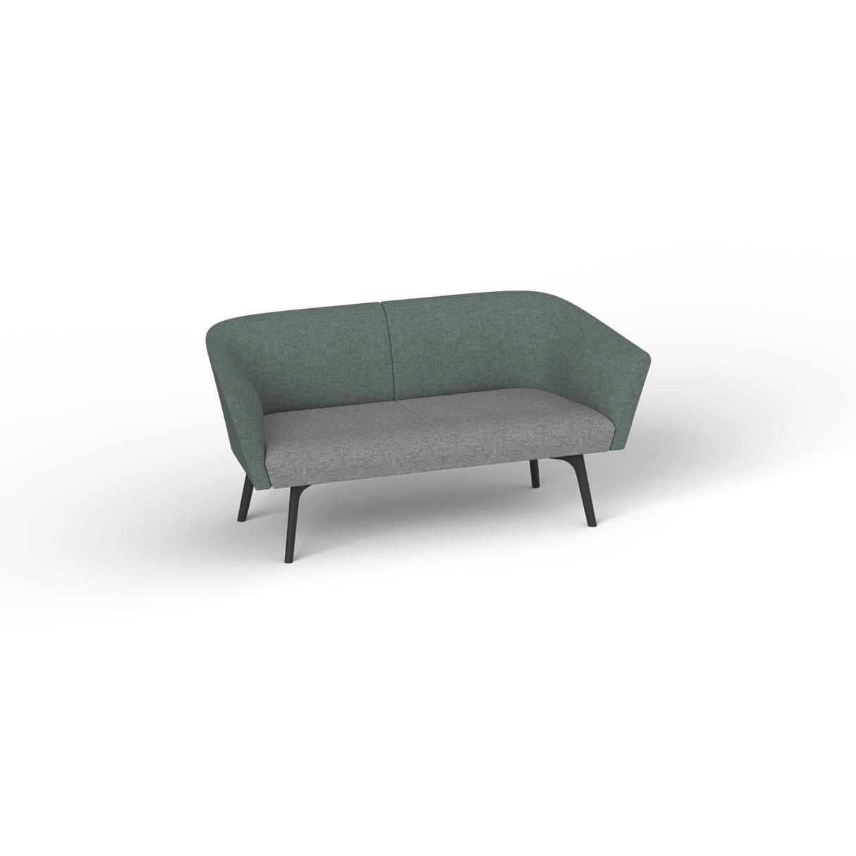 OL Willow Fabric Upholstered Reception Area Sofa with Arms