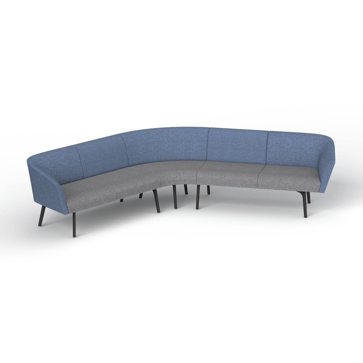 OL Willow Fabric Upholstered Reception Area Corner Sofa