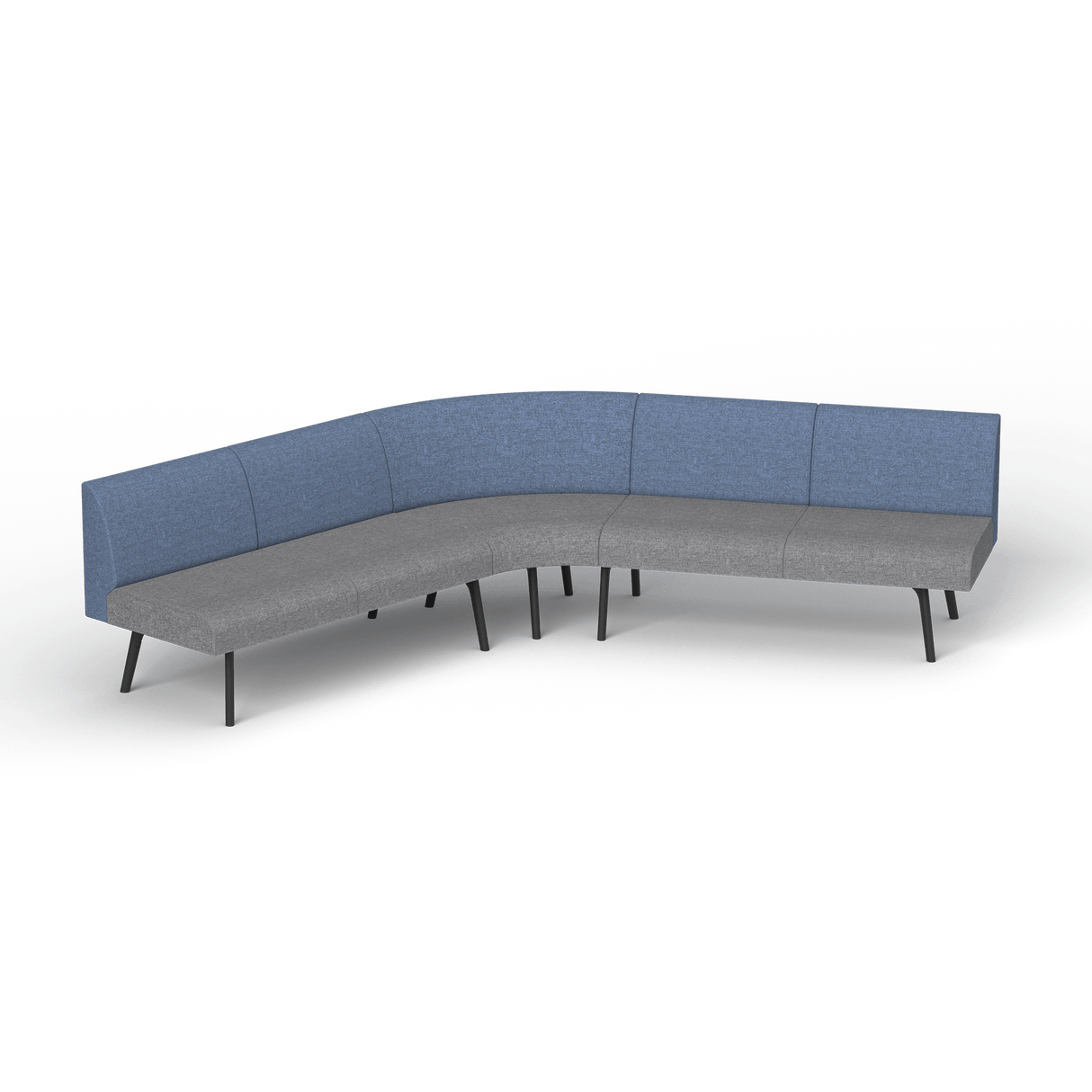 OL Willow Fabric Upholstered Reception Area Corner Sofa