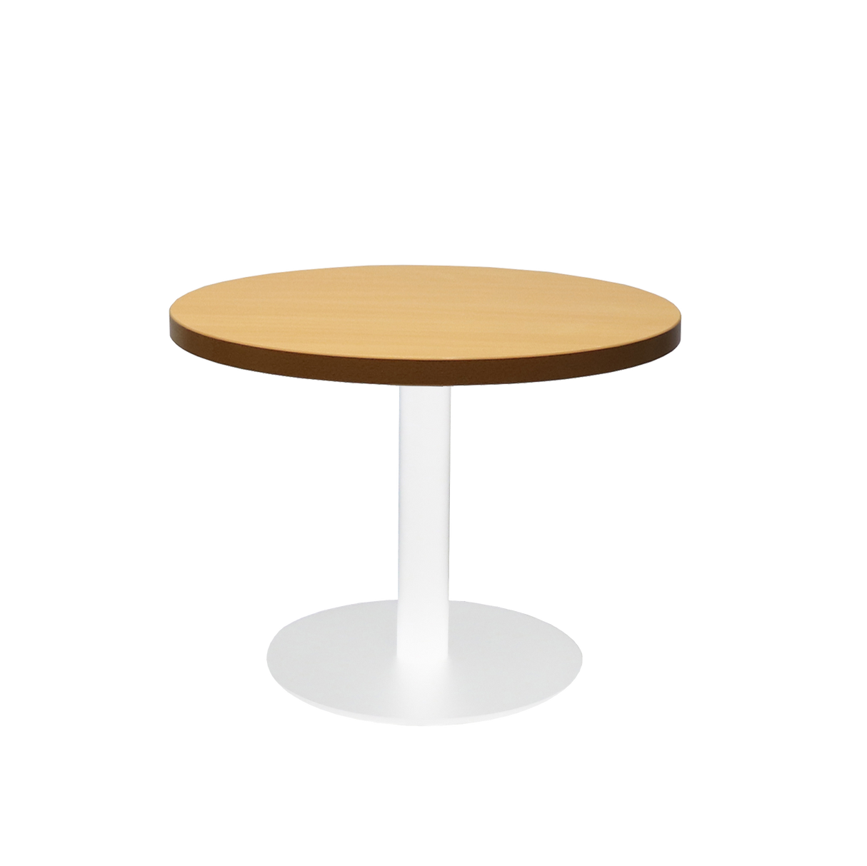 RL Estilo Metal Base Round Coffee Table