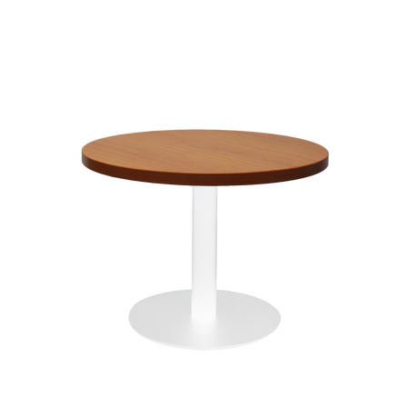 RL Estilo Metal Base Round Coffee Table