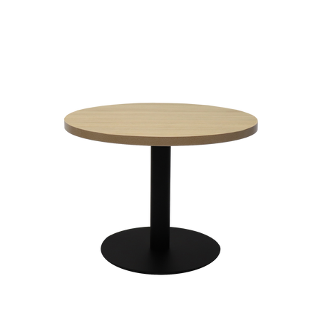 RL Estilo Metal Base Round Coffee Table