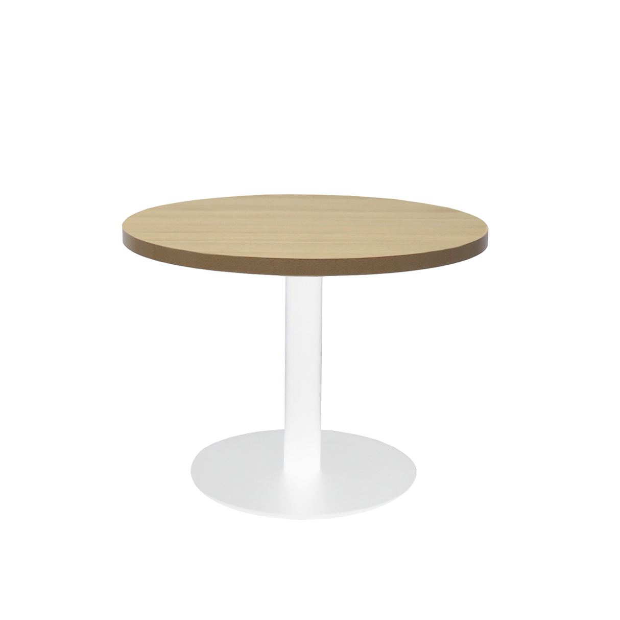 RL Estilo Metal Base Round Coffee Table