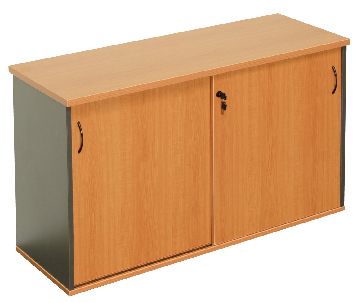 RL Rapid Worker Lockable Sliding Door Credenza
