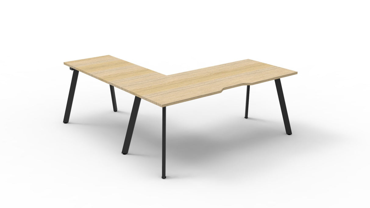 RL Eternity Corner Desk with Return