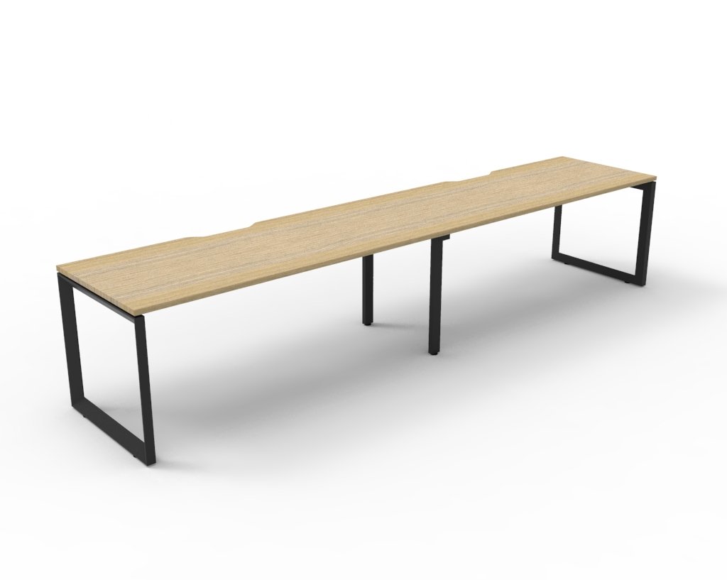 RL Infinity Single Sided Loop Leg System Desk