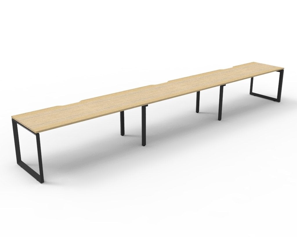 RL Infinity Single Sided Loop Leg System Desk