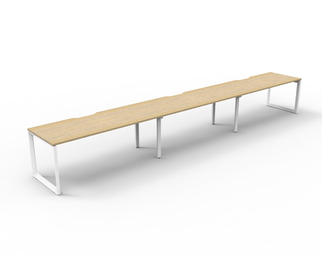 RL Infinity Single Sided Loop Leg System Desk