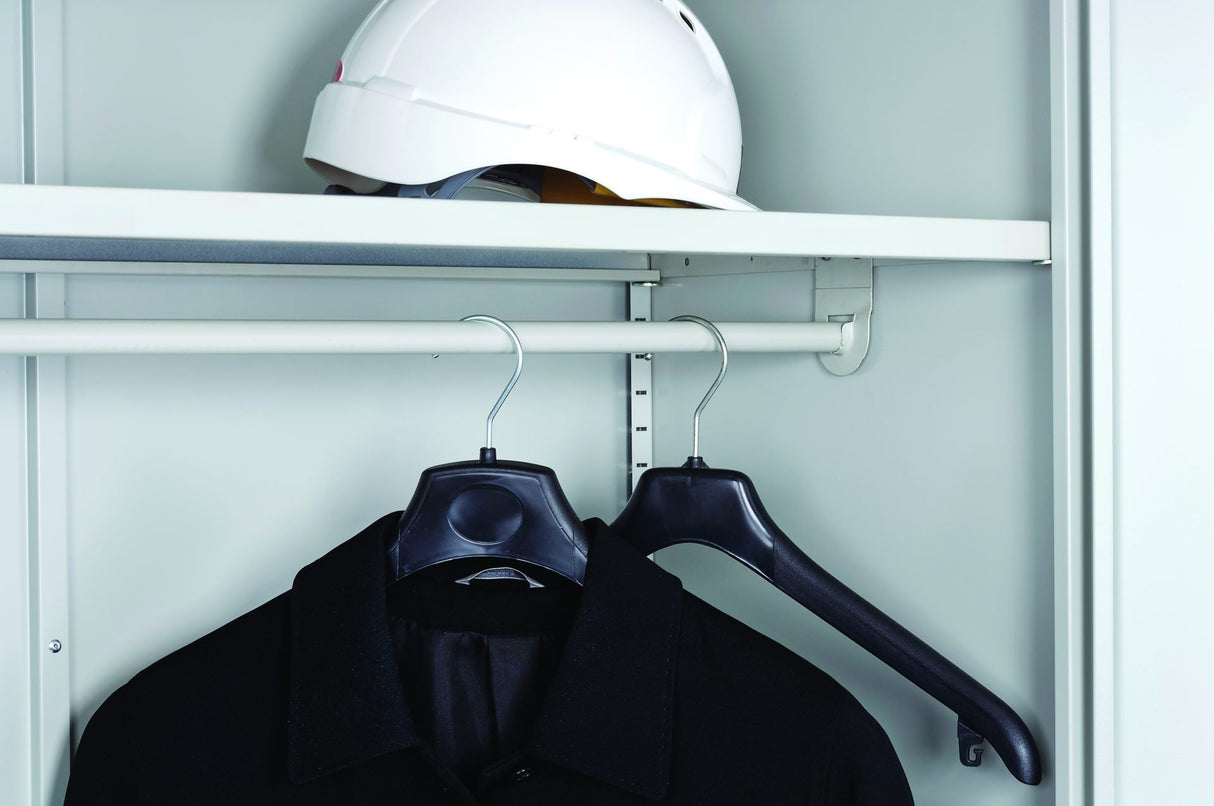 RL GO Steel Shelf with Hanging Rail for Go Steel Cupboard