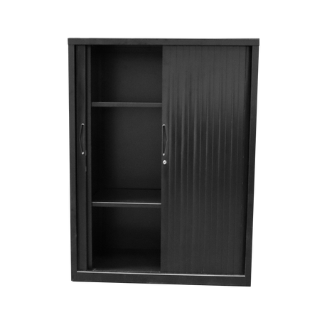 RL GO Tambour 1200W Wide Sliding Door Cupboard