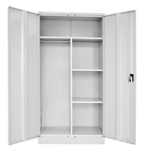 RL GO Metal Lockable Swing Door Wardrobe Unit