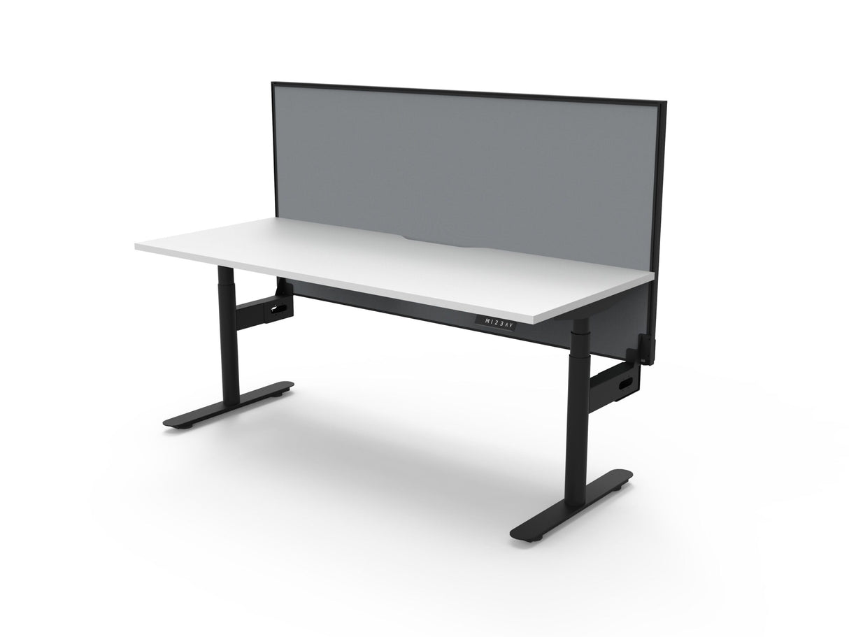 RL Halo Plus Motorized Height Adjustable Desk with SHUSH30 Screen