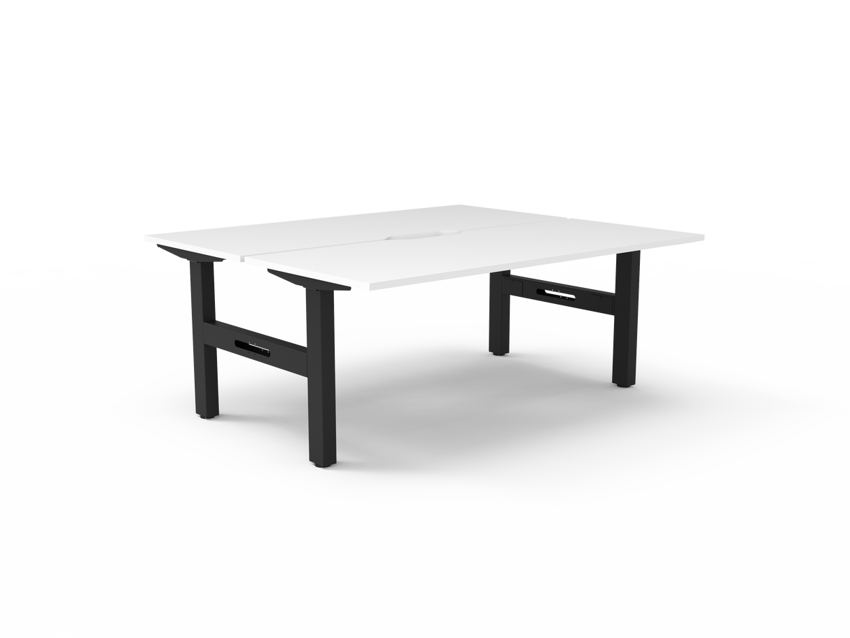 RL Boost Static 2-User Double Sided Workspace with SHUSH30 Screen