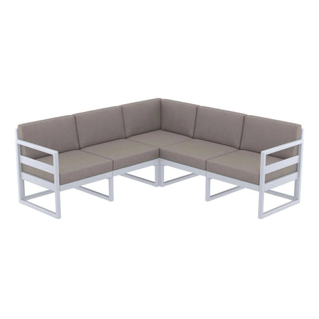FL Mykonos Hospitality Outdoor Corner Lounge with Cushion