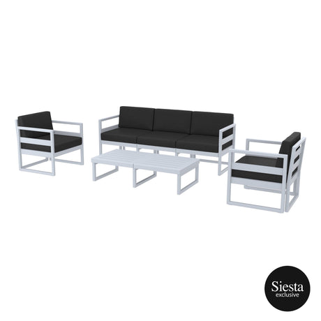 FL Mykonos Hospitality Outdoor XL Lounge Set with Cushion