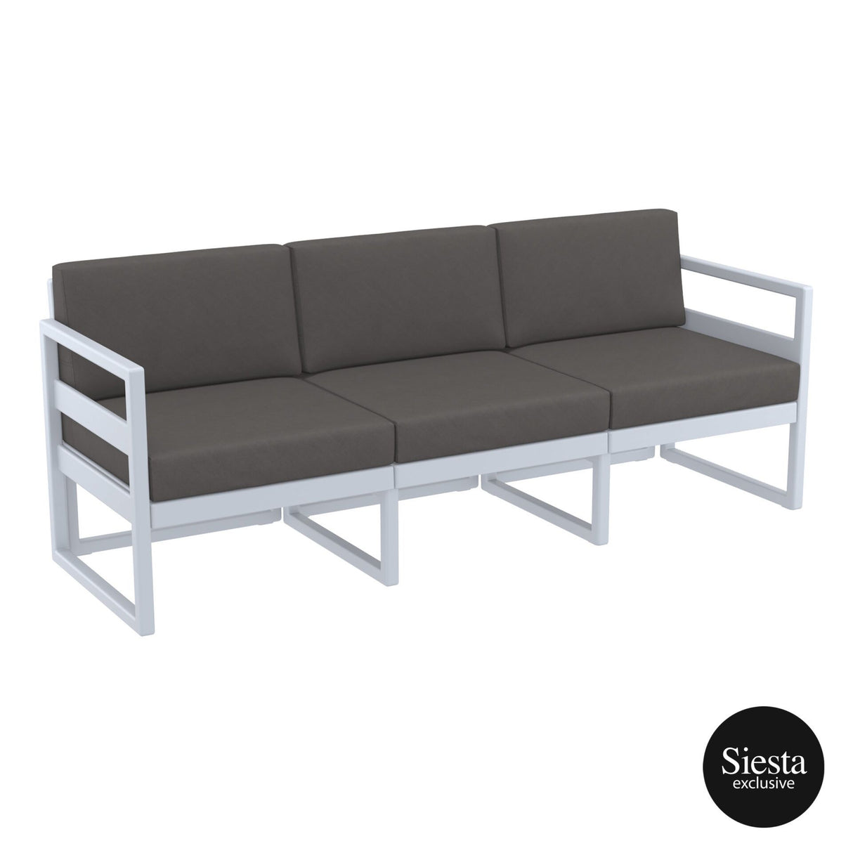 FL Mykonos Hospitality Outdoor 3 Seater Lounge