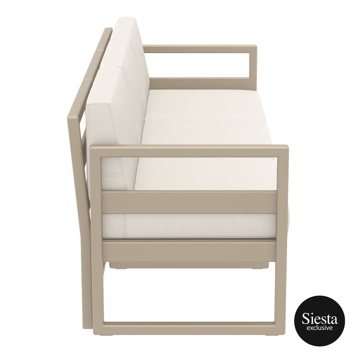 FL Mykonos Hospitality Outdoor 3 Seater Lounge