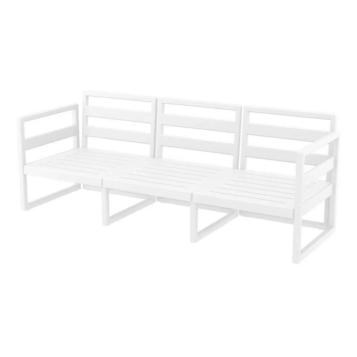 FL Mykonos Aluminium Hospitality Outdoor 5 Seater Lounge Set