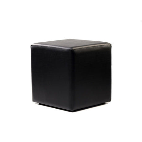 FL PU Leather Cube Ottoman for Reception Area