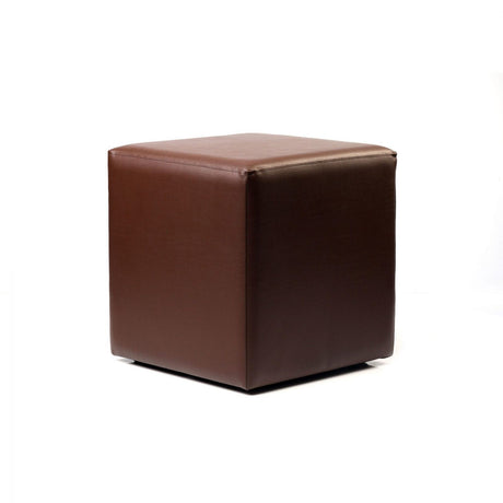 FL PU Leather Cube Ottoman for Reception Area