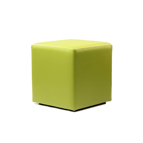 FL PU Leather Cube Ottoman for Reception Area