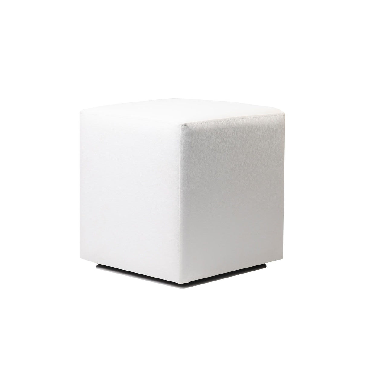 FL PU Leather Cube Ottoman for Reception Area