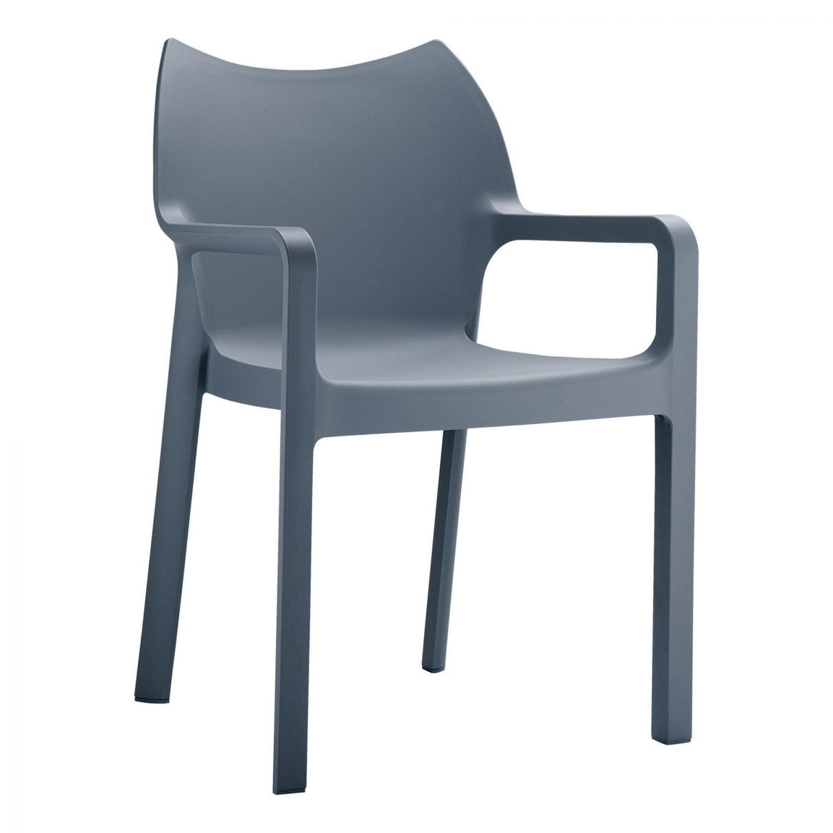 FL Diva Hospitality Stackable Outdoor Chair