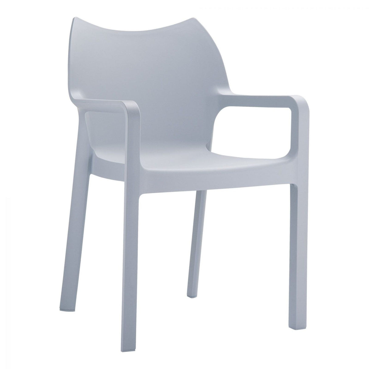 FL Diva Hospitality Stackable Outdoor Chair