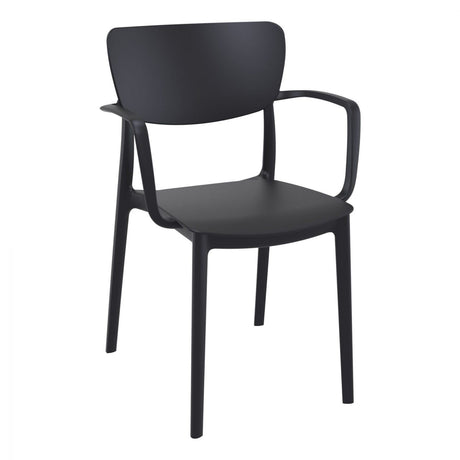 FL Lisa Hospitality Outdoor Stackable Armchair