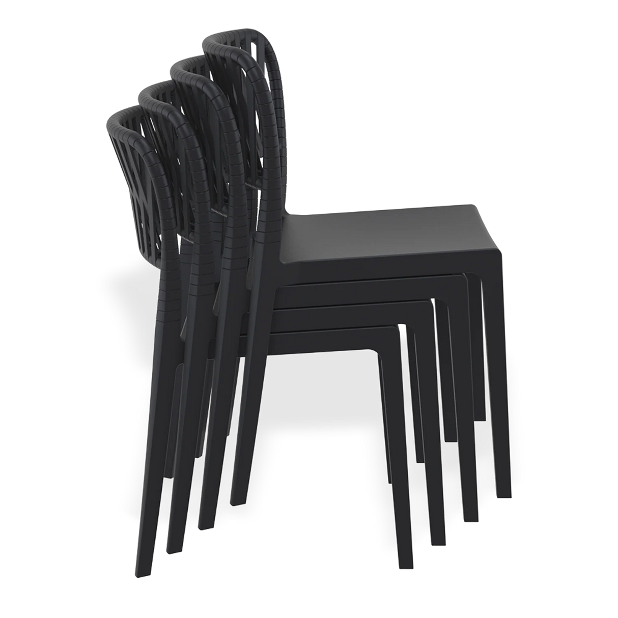 FL Siesta Portofino Hospitality Stackable Outdoor Chair