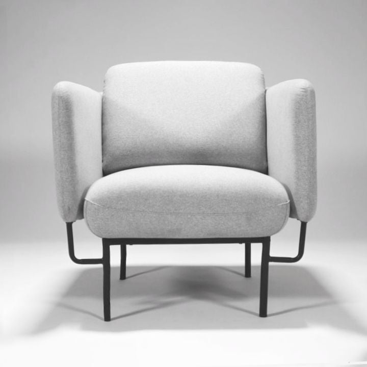 RL Capri Fabric Upholstered 1 Seater Reception Area Lounge