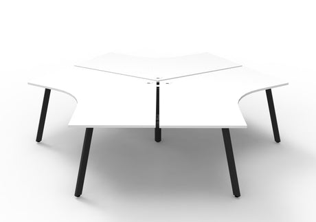 RL Infinity 120 Degree System Desk for 3 Users