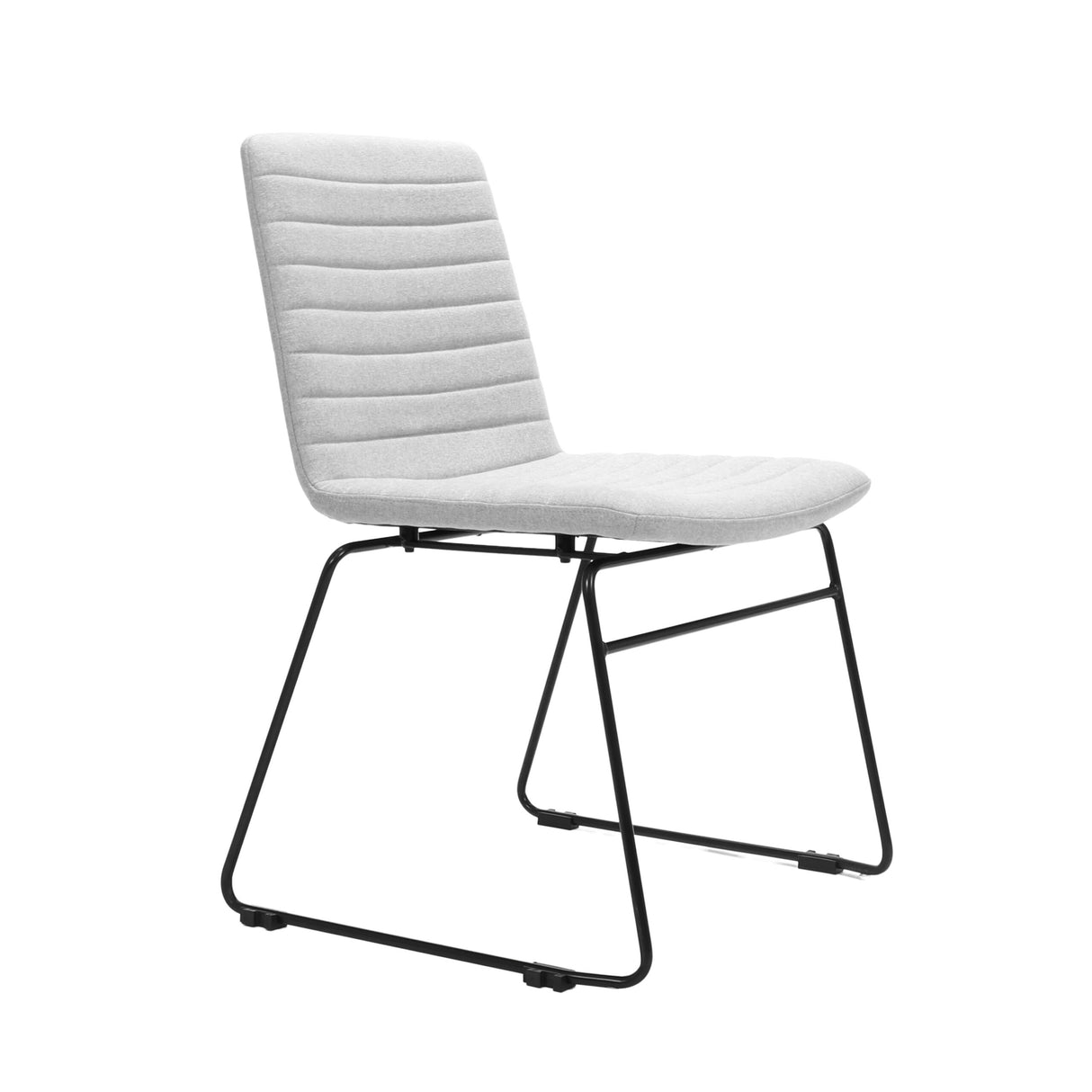 RL Pixel Fabric Upholstered Sled Base Breakout Chair