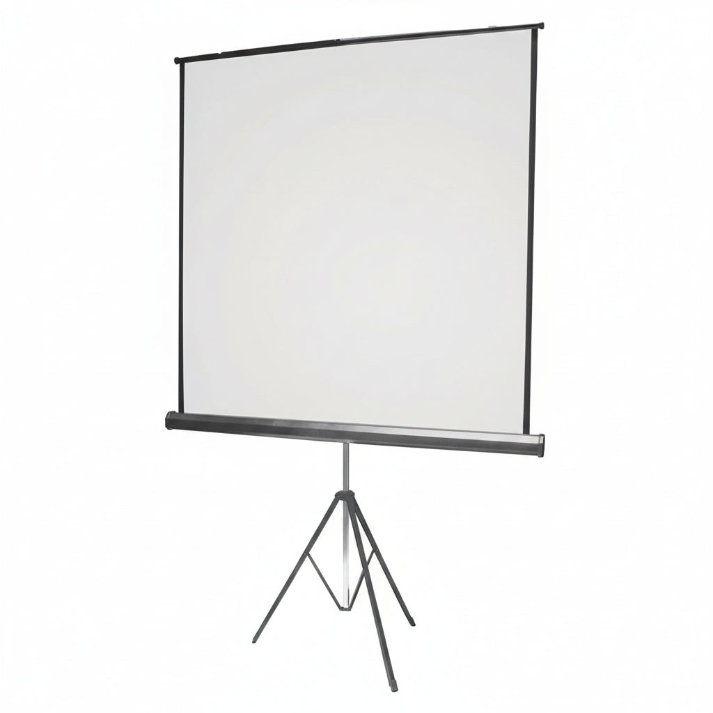 VC Projection Screen on Tripod Stand
