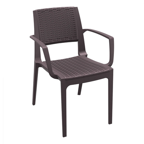 FL Capri Hospitality Outdoor Stackable Armchair