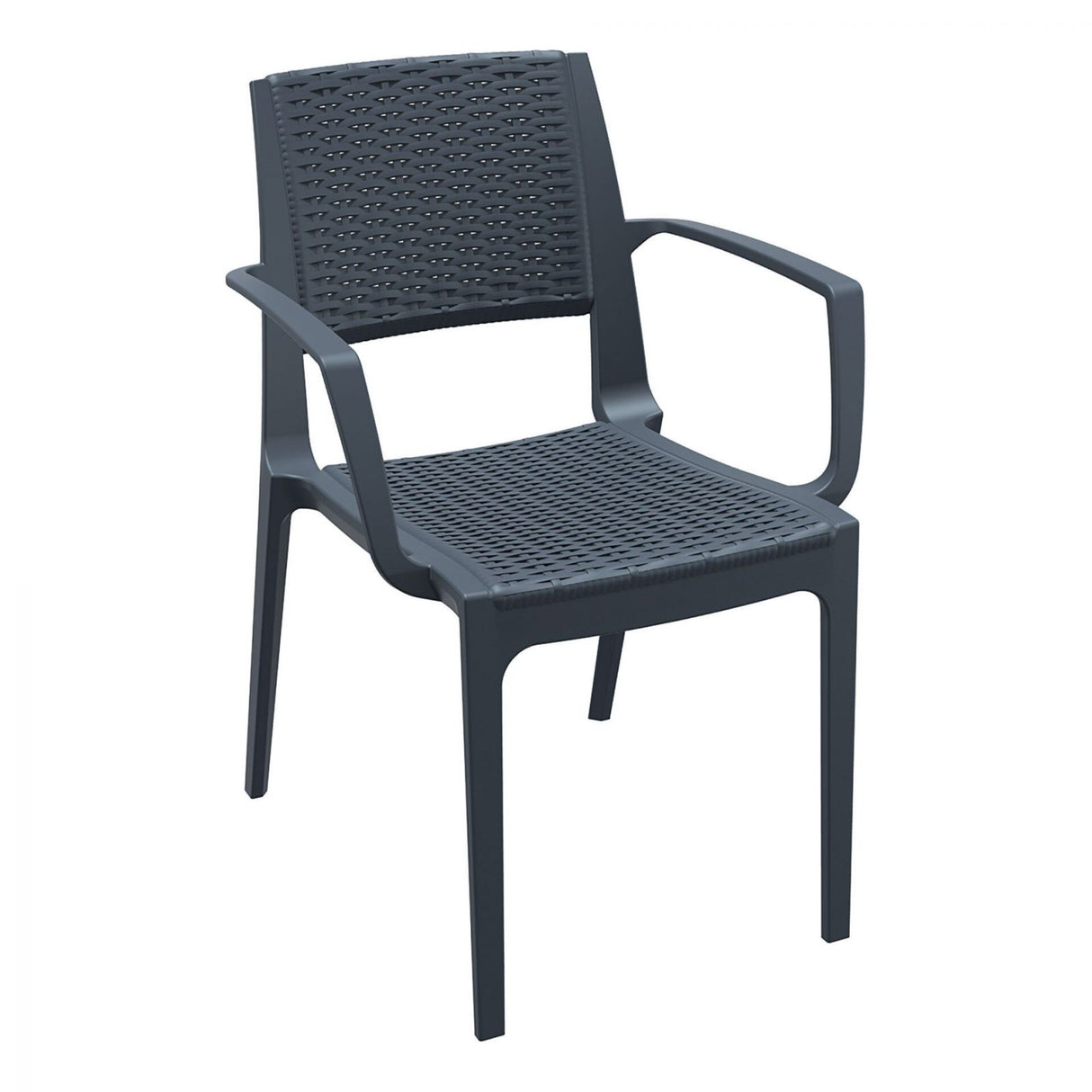 FL Capri Hospitality Outdoor Stackable Armchair