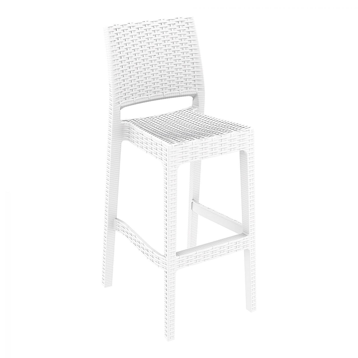 FL Jamaica Hospitality Outdoor Stackable Bar Stool