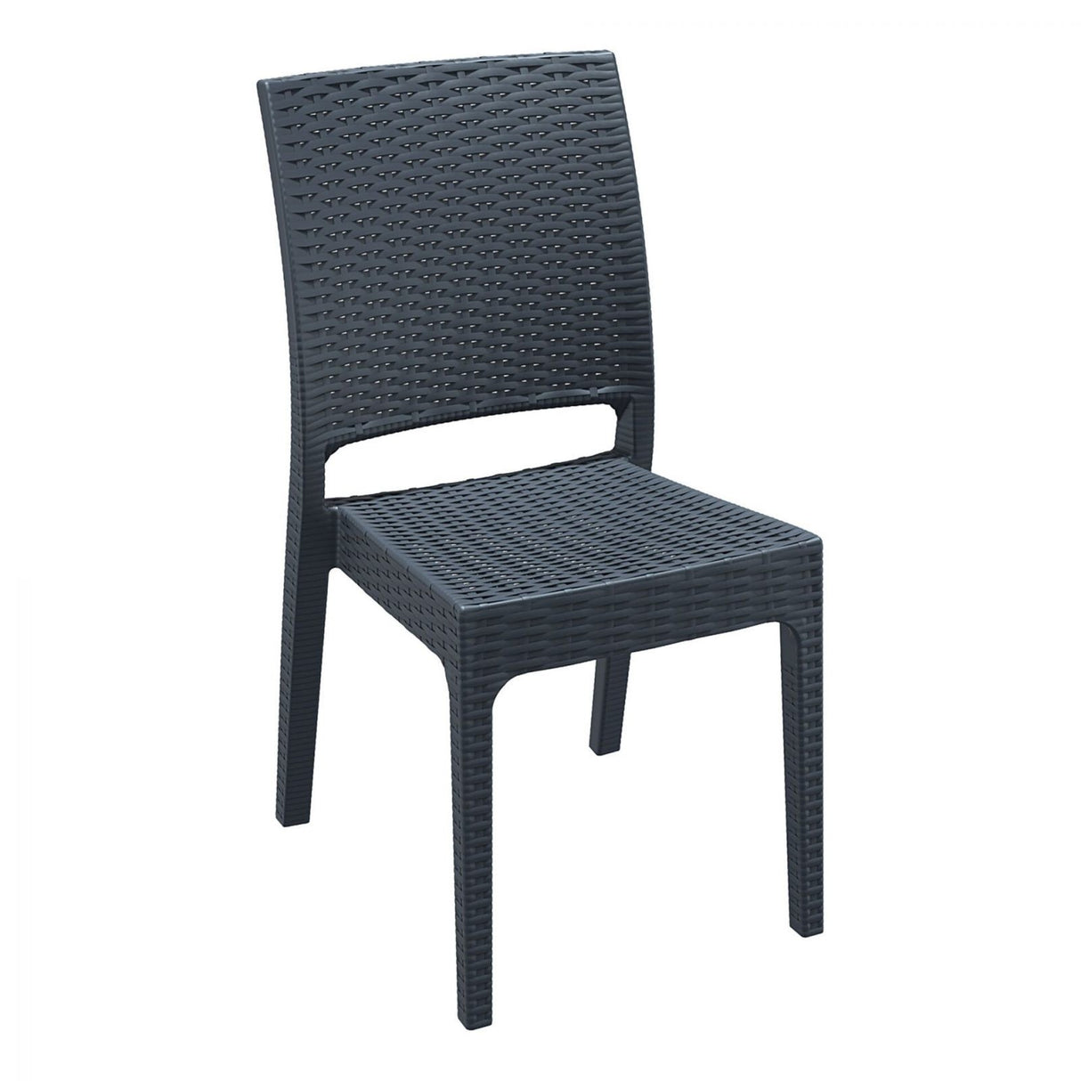 FL Florida Hospitality Outdoor Stackable Chair
